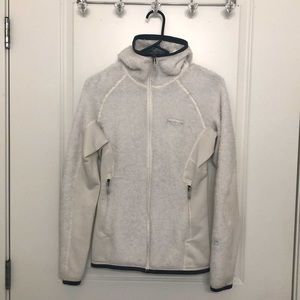 White Patagonia zip up